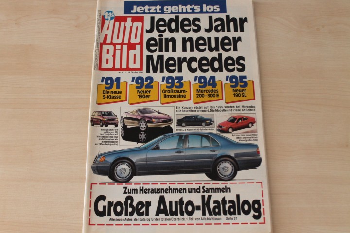 Deckblatt Auto Bild (42/1990)